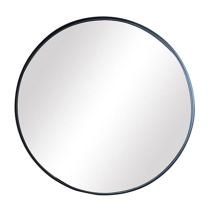 Miroir métal noir Angus Norasia ⌀60cm
