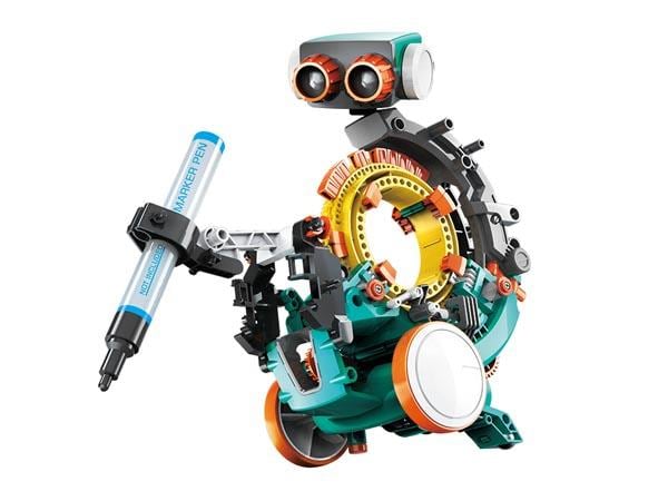 Velleman Roboter 5-in-1 Bausatz 238-Teiliger 5-in-1 Roboter Bausatz