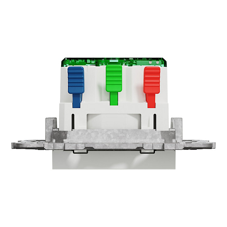 Mécanisme prise avec terre affleurante + usb C 10.5W Schneider Electric Unica blanc