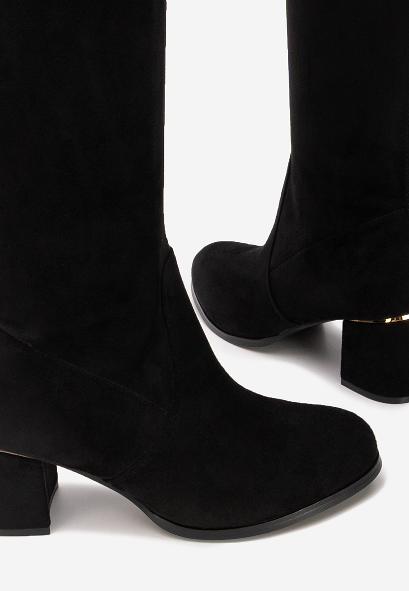 Cuissarde femme noires Anelissa