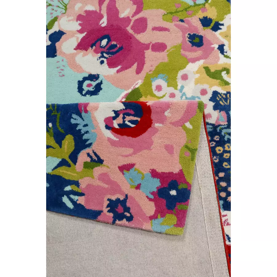 Accessorize Kurzflorteppich Bloom Kingdom rot