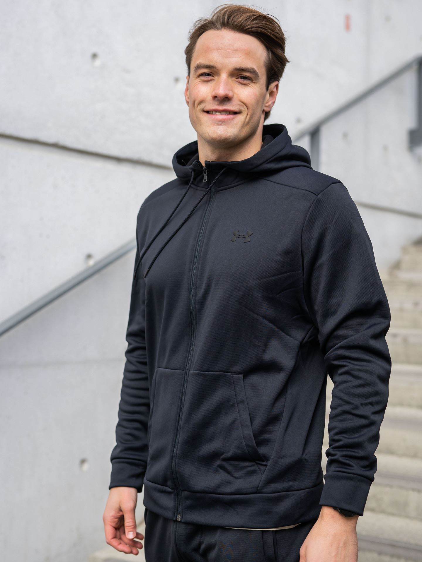 UA Armour Fleece Full Zip Hoodie
