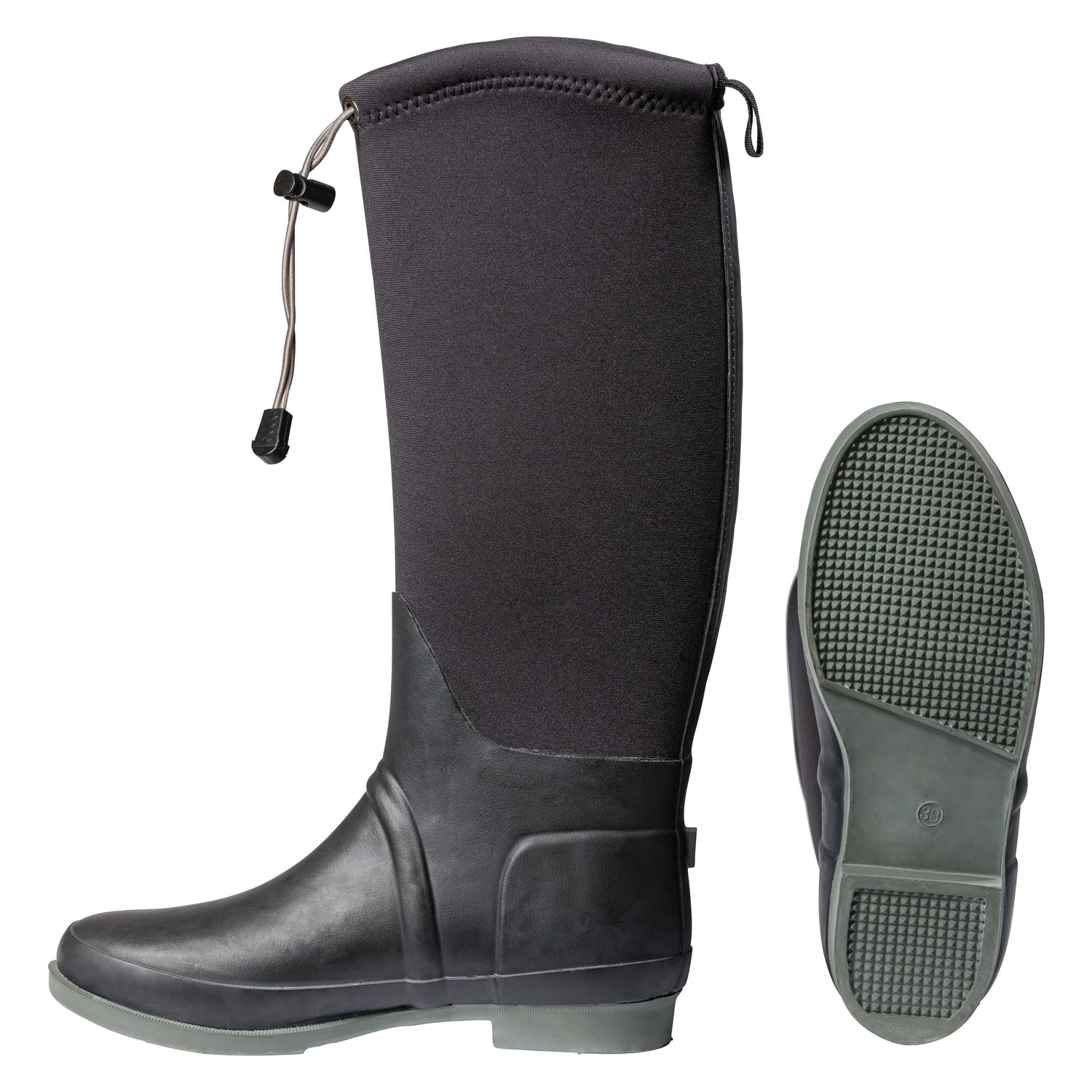 black forest Hippopren Reitstiefel Riding - schwarz