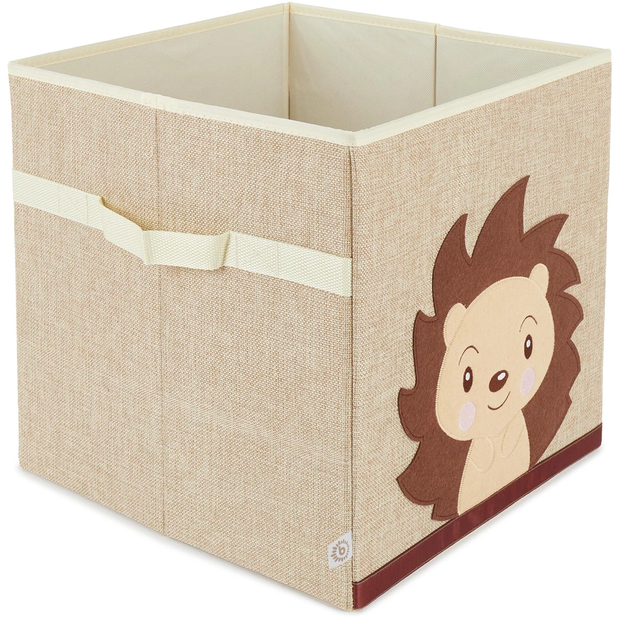 bieco Staubox Igel Piksi, Natur 32cm