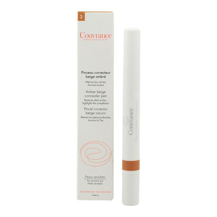 Couvrance pinceau correcteur teinte beige ambré