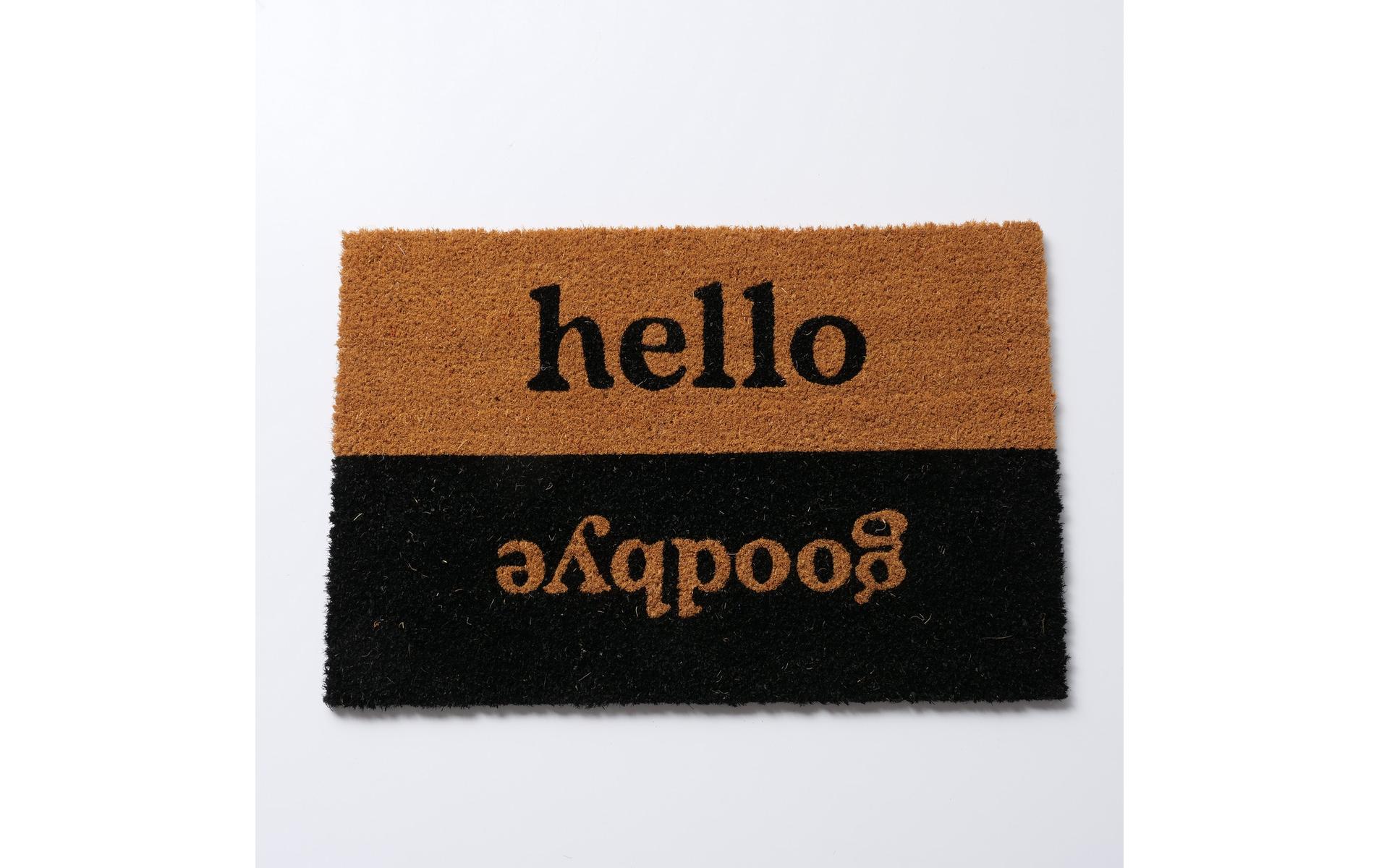 Fussmatte Hello Goodbye 40 cm x 60 cmFussabtreter