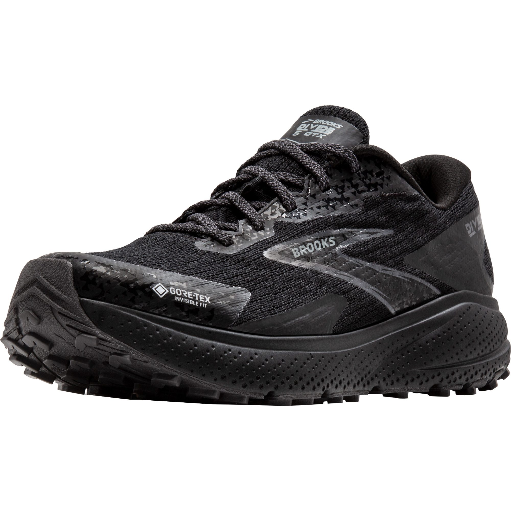 Brooks Divide 5 GORE-TEX® Trailrunningschuhe Herren schwarz