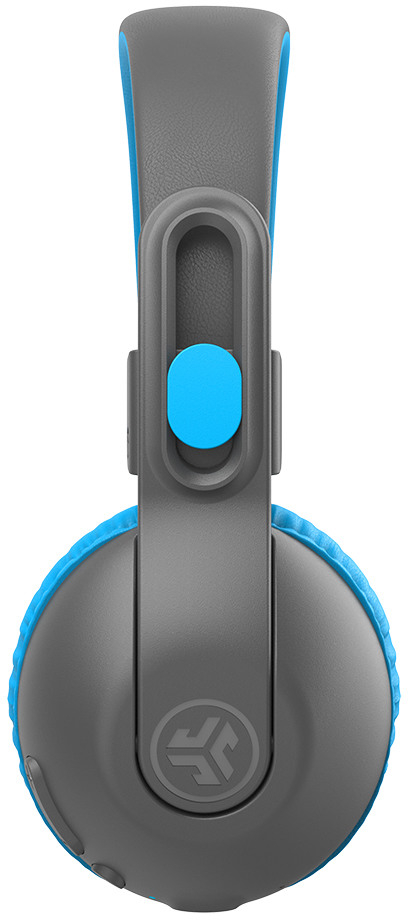 JBuddies Studio2 Kinder Bluetooth On-Ear Kopfhörer 85-95dB Begrenzte Lautstärke (IEUHBKSTU2RGRYBLU122) - Grau / Blau