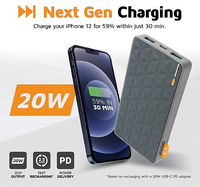 XTORM - POWERBANK 20W FUEL SERIES 10000 mAH
