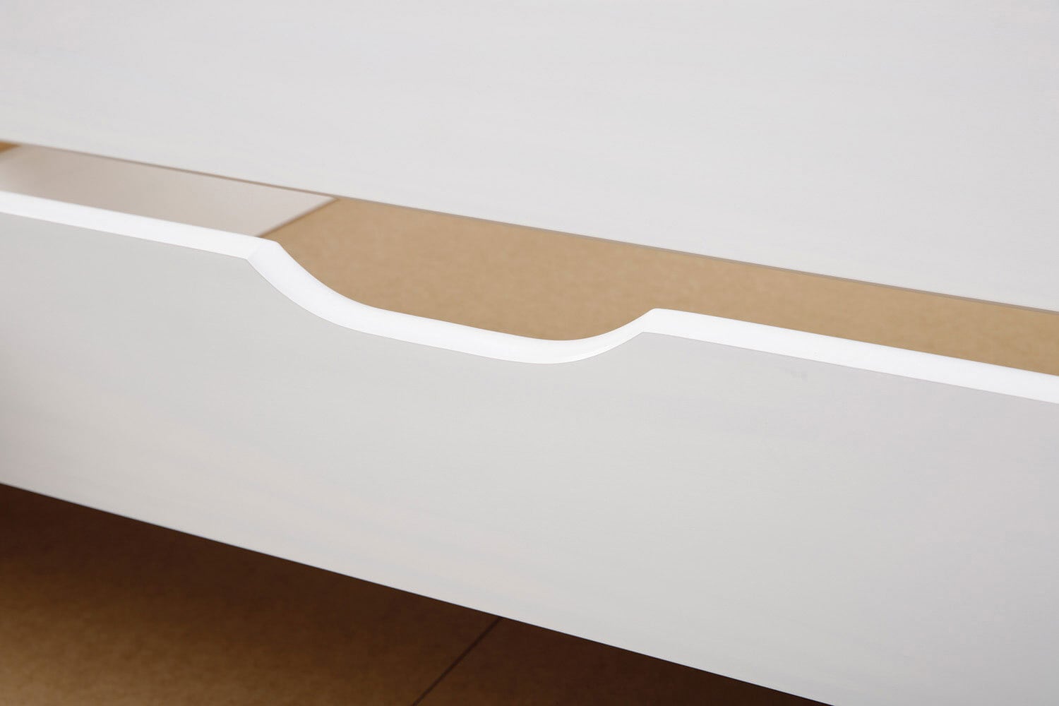 Stauraum-/Funktionsbett LAURENZ 90 x 200 cm weiß
