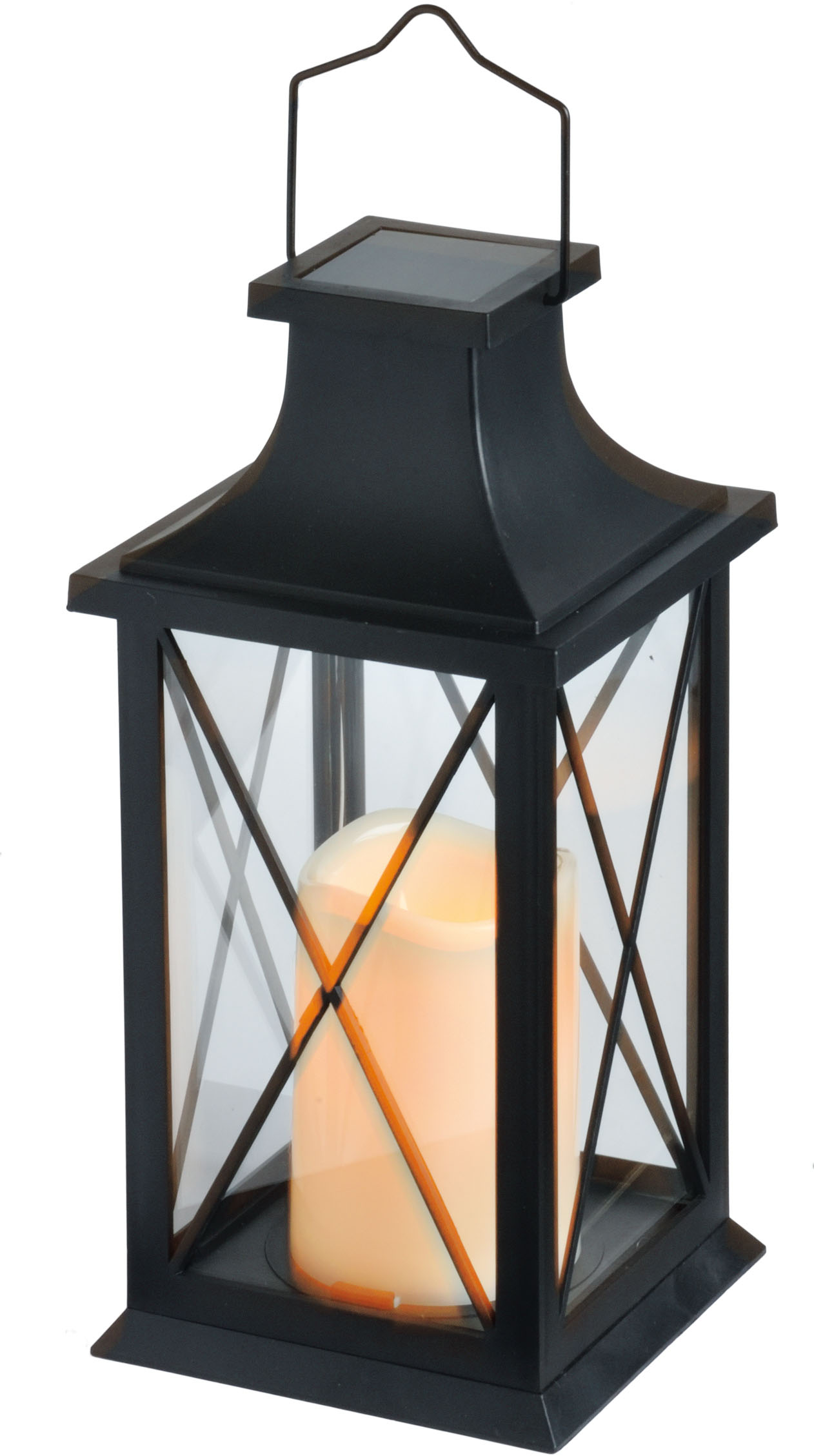 Lanterne solaire H 29.5cm