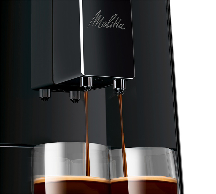 MELITTA Purista® F230-002 Pure Black Exclusive Garantie 3 ans Coloris:Noir