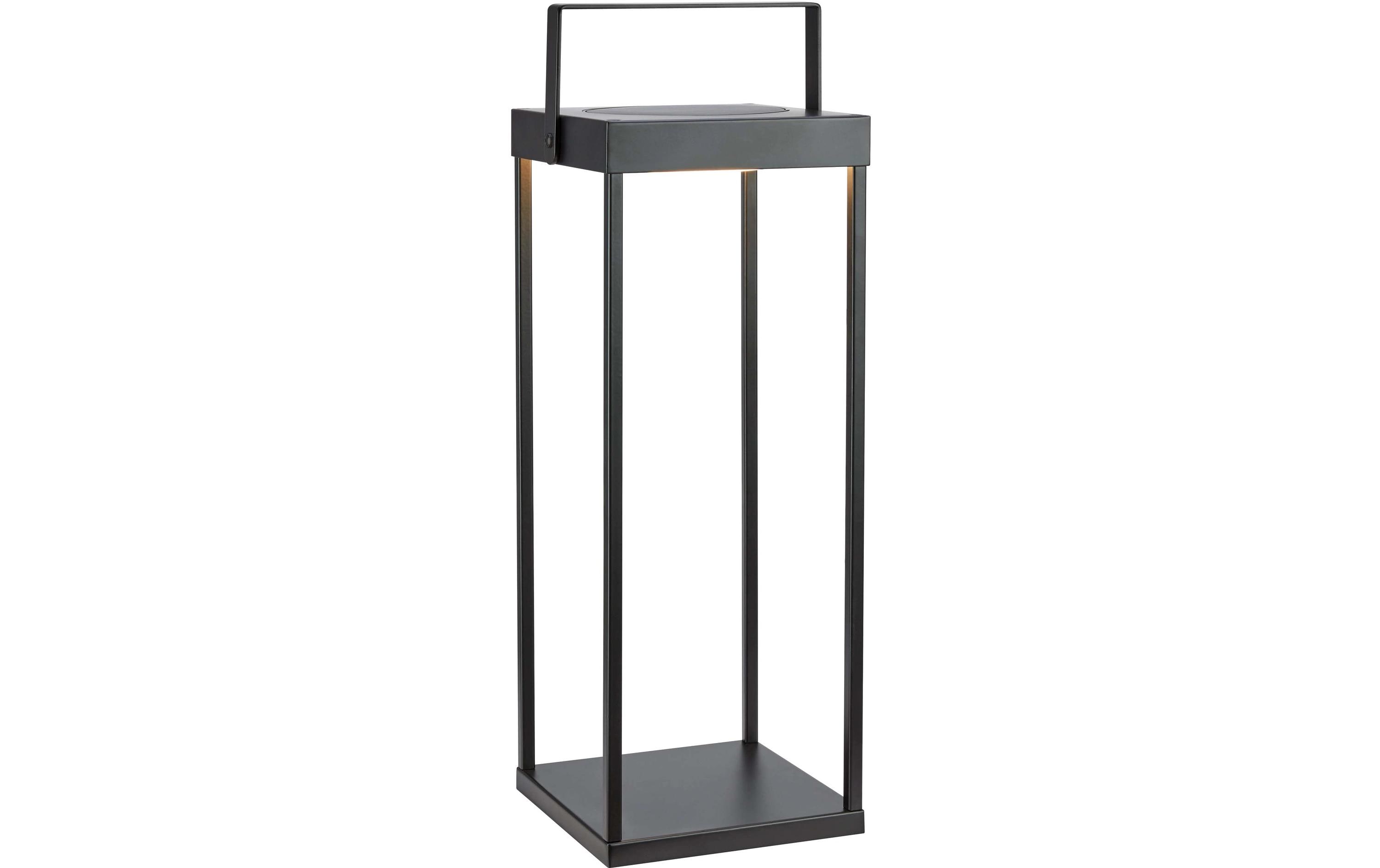 Laterne Pure 53 cm Schwarz, IP 44Solar Laterne