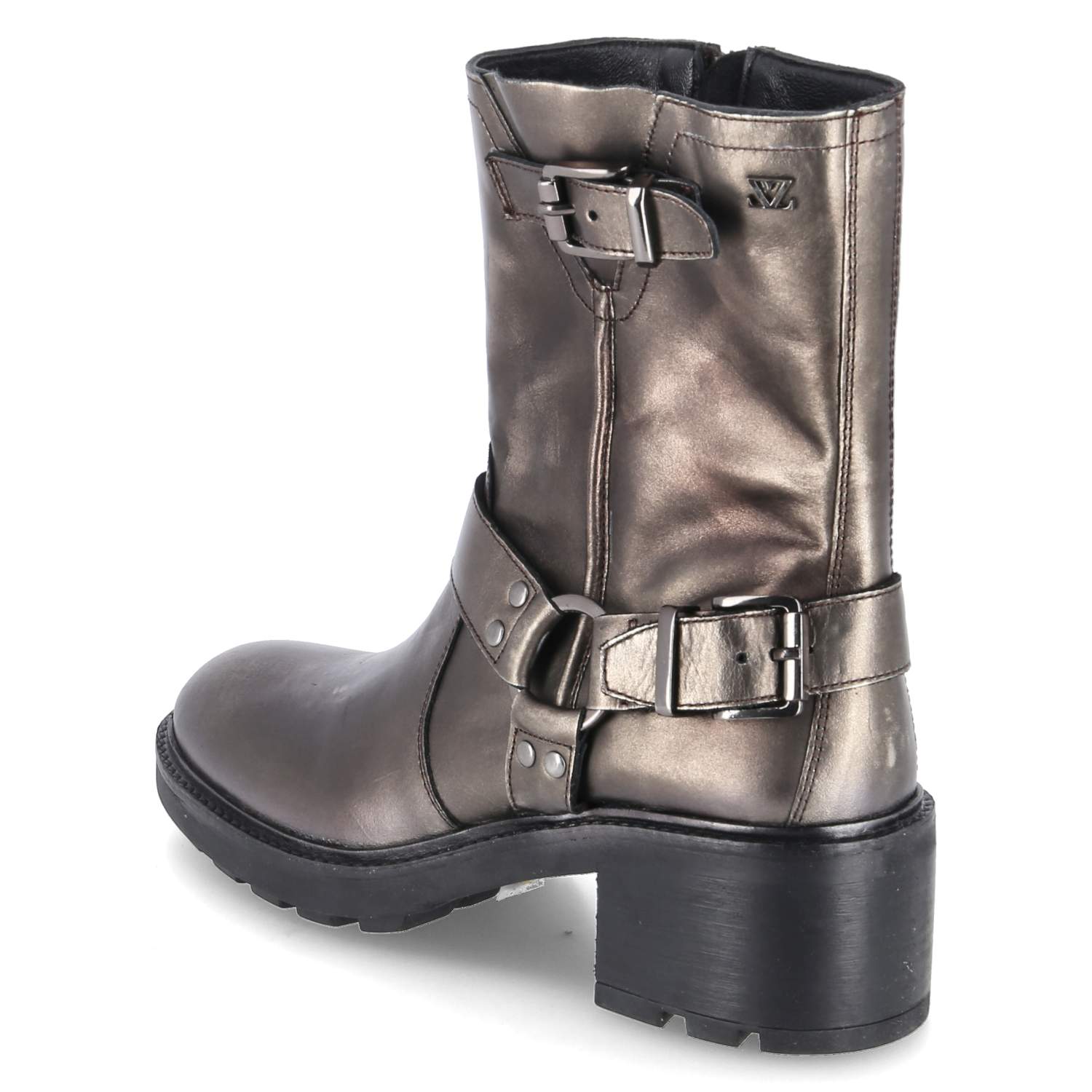 LAZAMANI Bikerboots - pewter