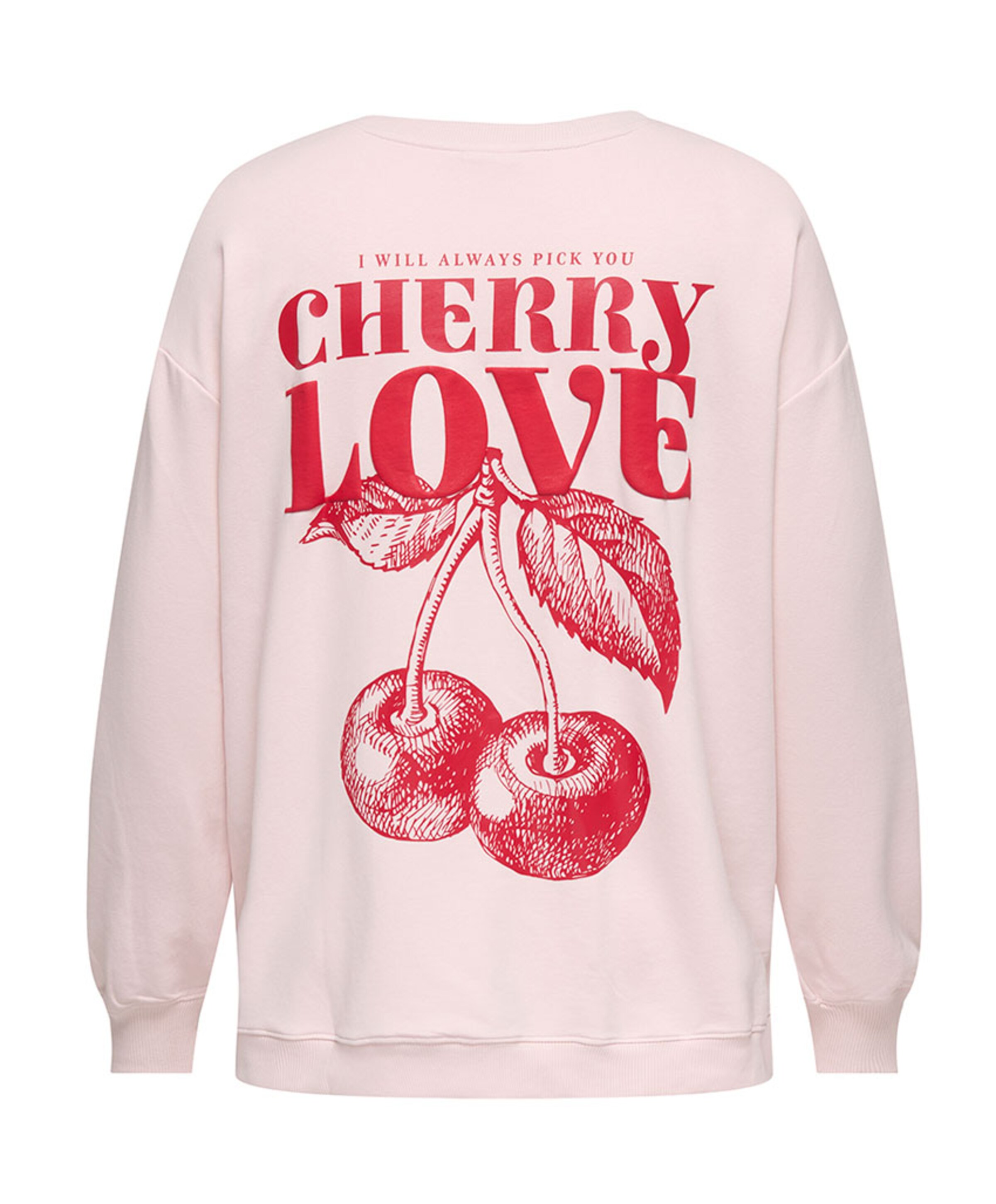 Only Carmakoma Dames sweater roze