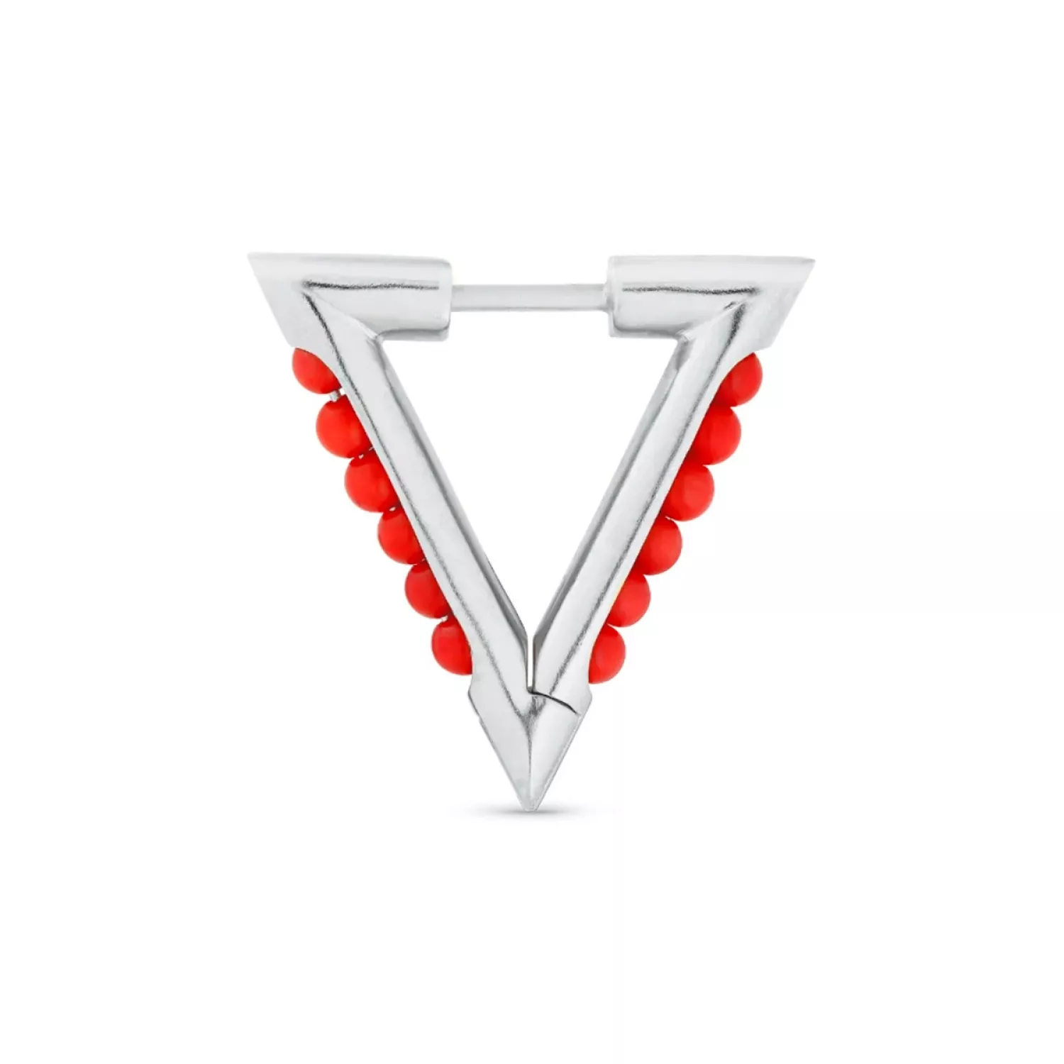 Jane Kønig Small Bermuda Ørering Single Sølv MTE03-SS22-S