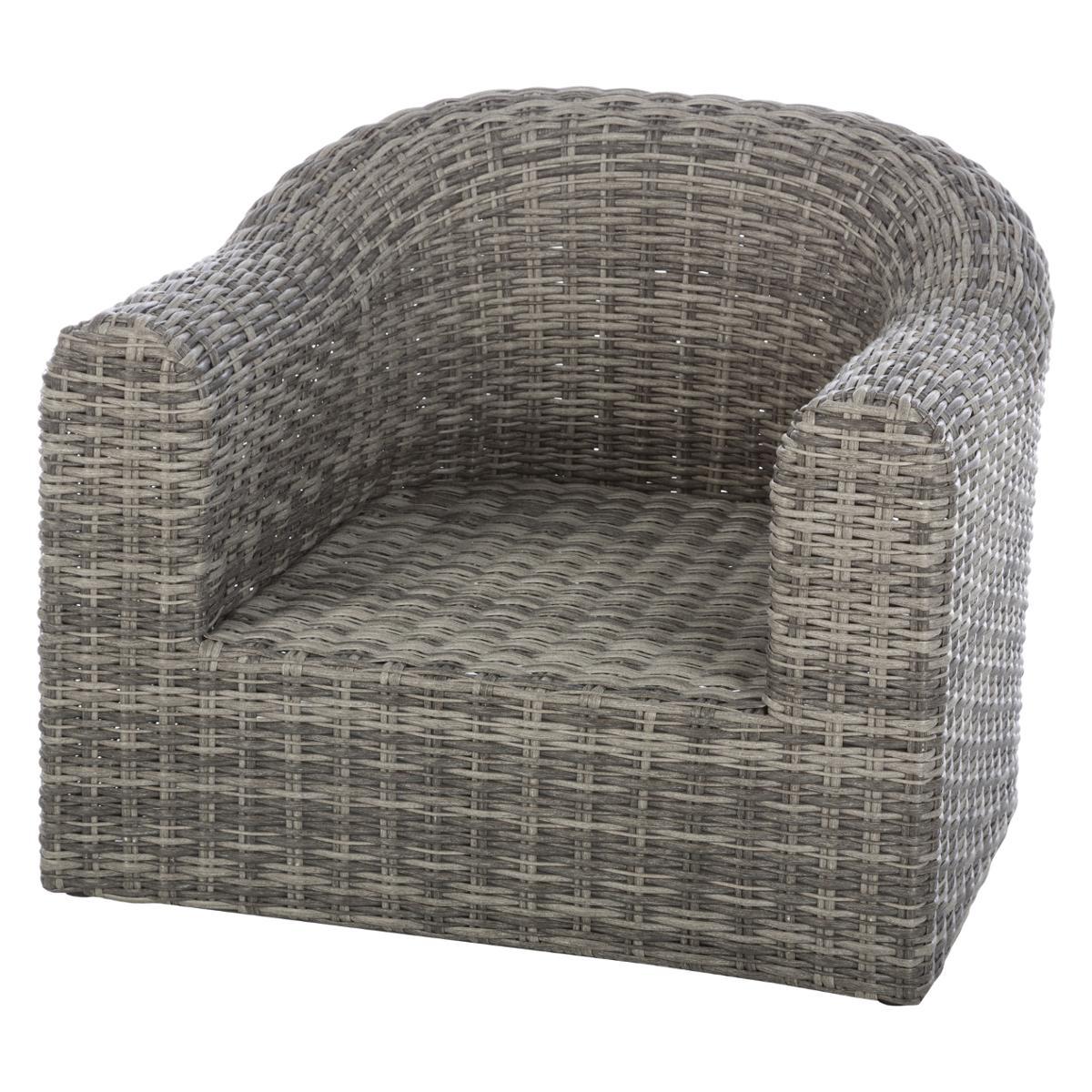 FAUTEUIL MOOREA TERRE D OMBRE