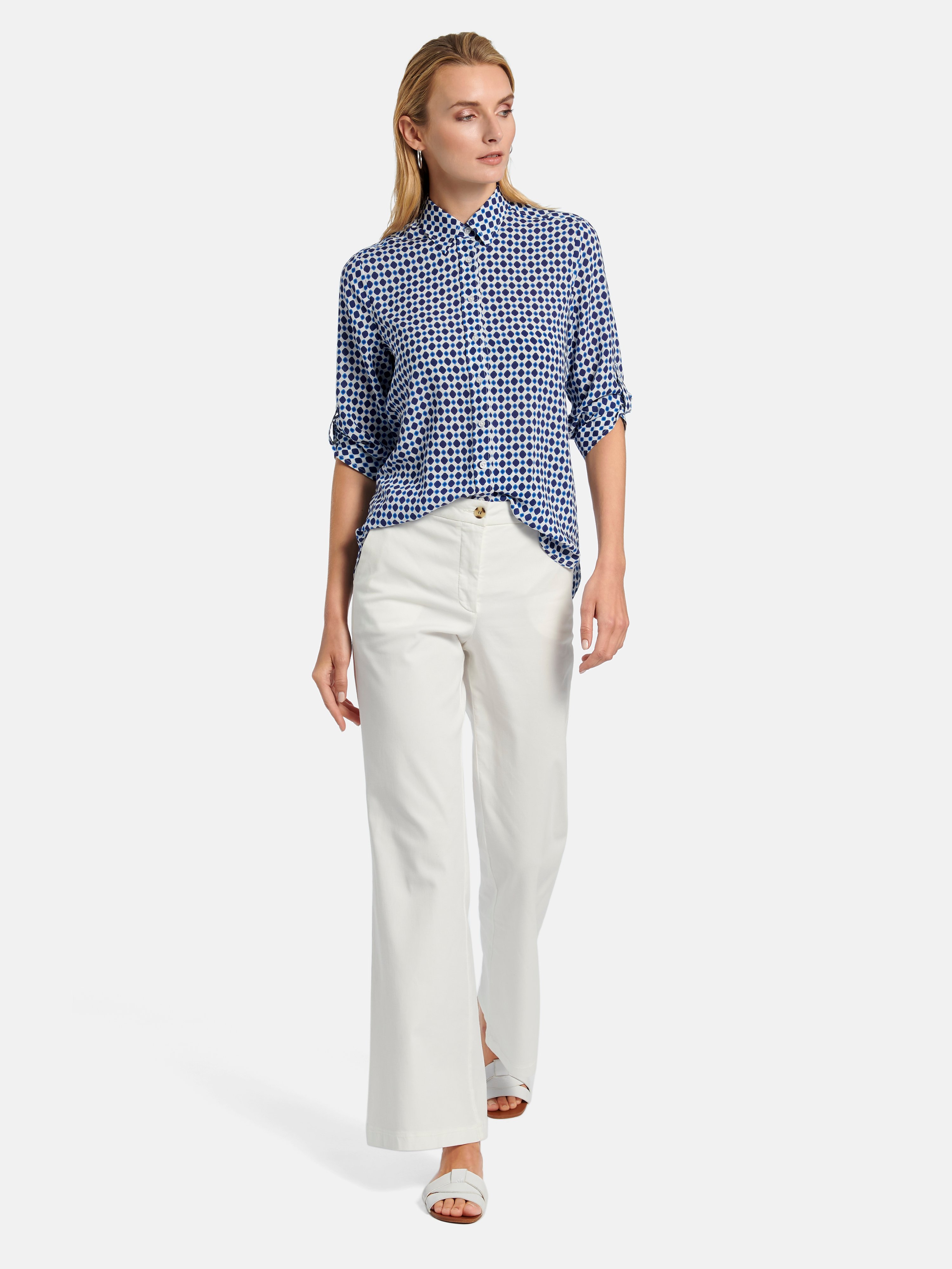 Bluse mit 3/4-Arm