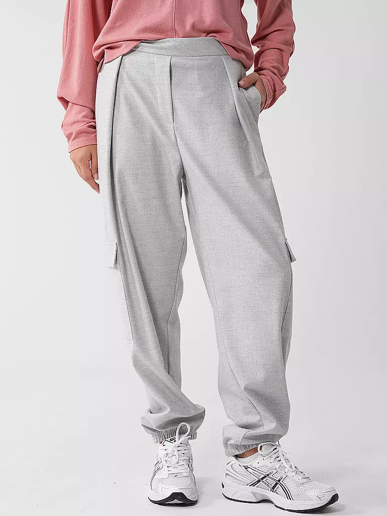 PENN&INK Cargohose hellgrau