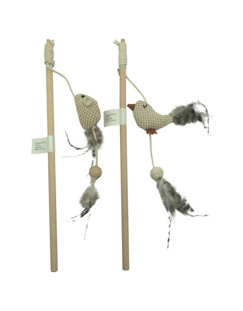 Adori Hengel Natural - Kattenspeelgoed - 36 cm Assorti