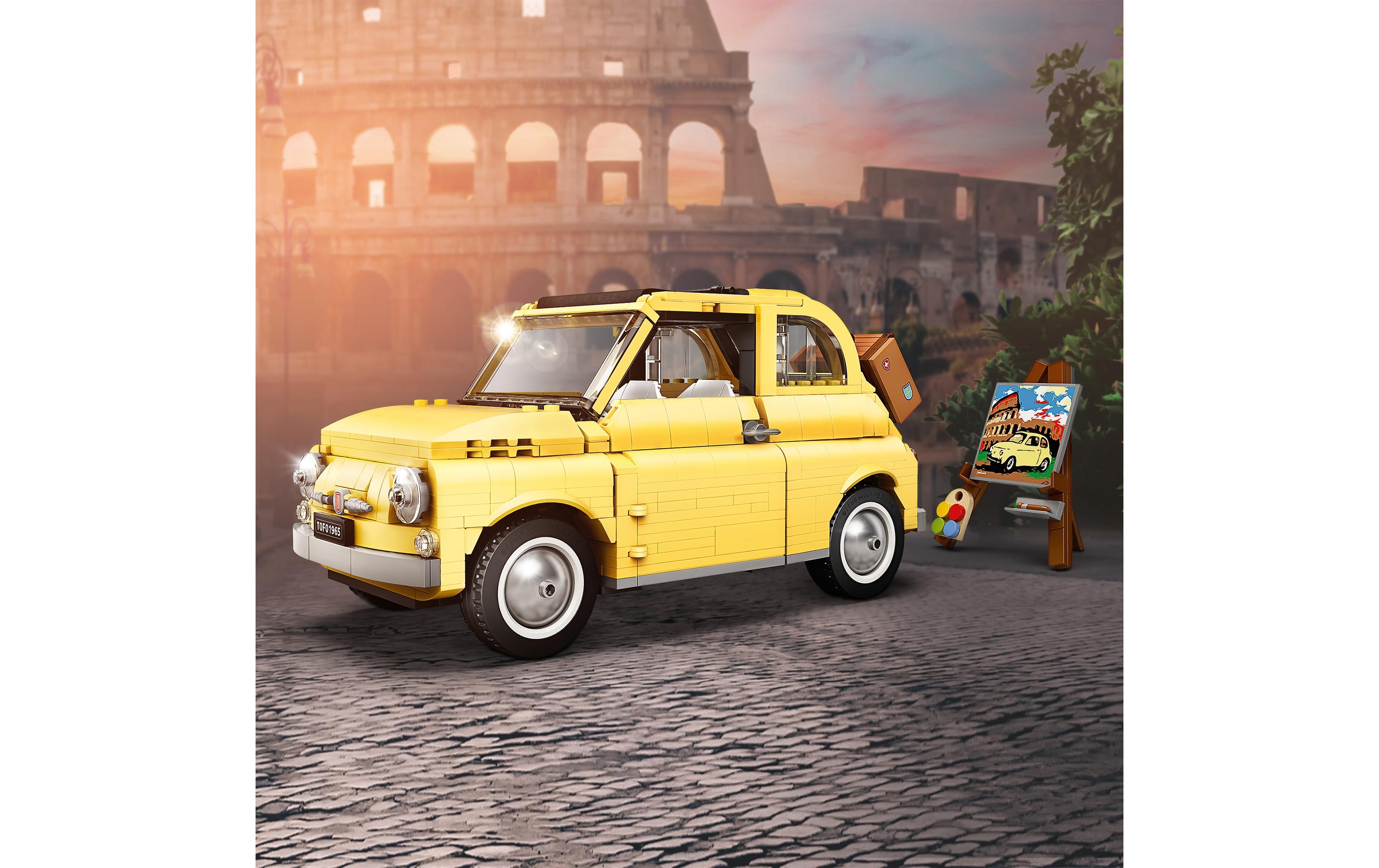 Icons Fiat 500 10271Geniessen Sie «La Dolce Vita» mit einem italienischen Klassiker
