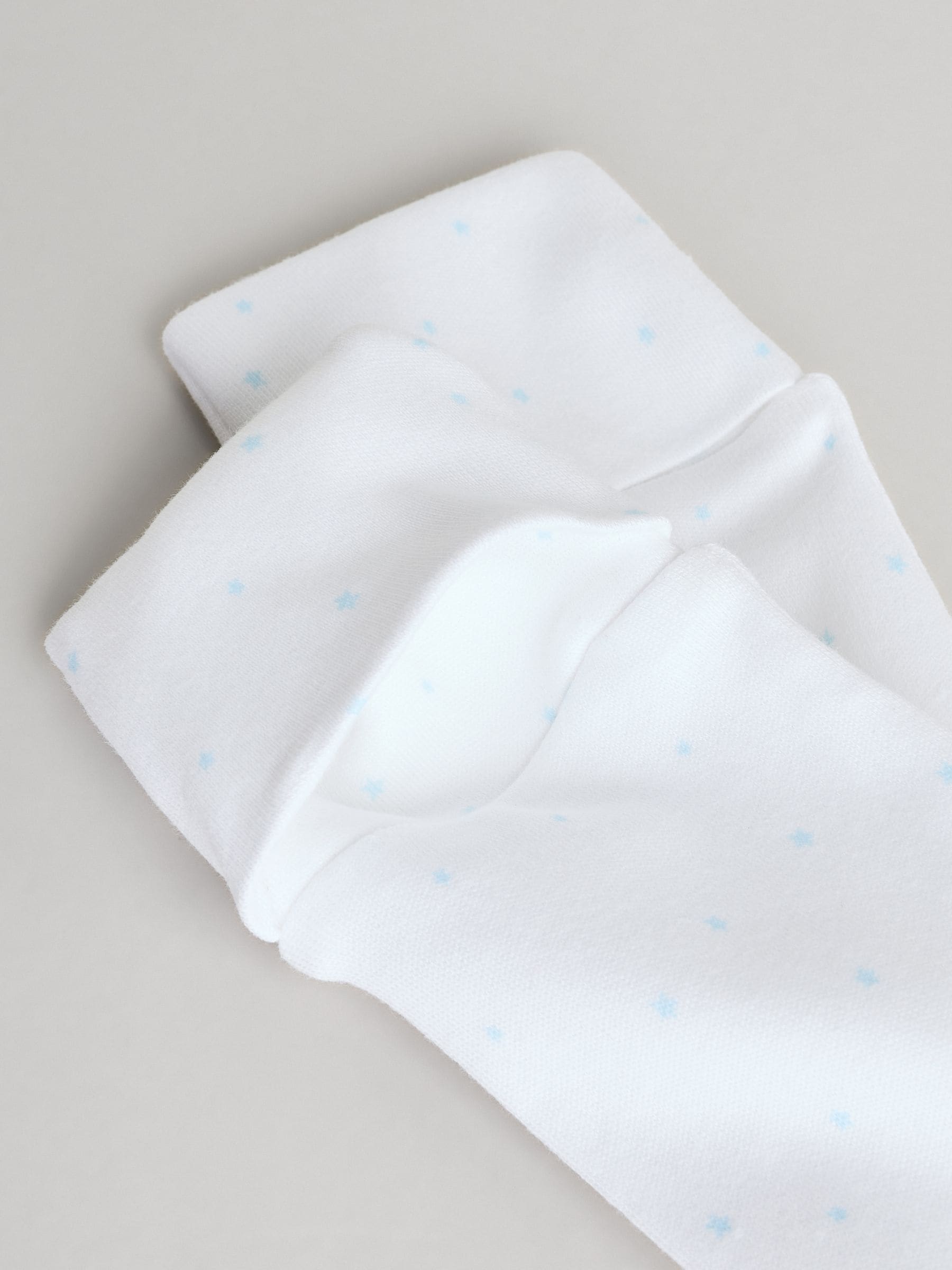 Blauw/wit - Geborduurde babypyjama's 3 stuks (0-2jaar)