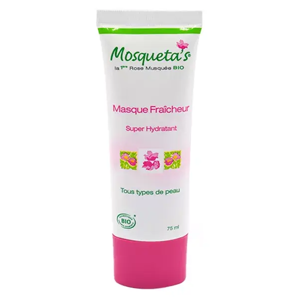 Máscara Refrescante Super Hidratante Orgânica Mosqueta 75ml