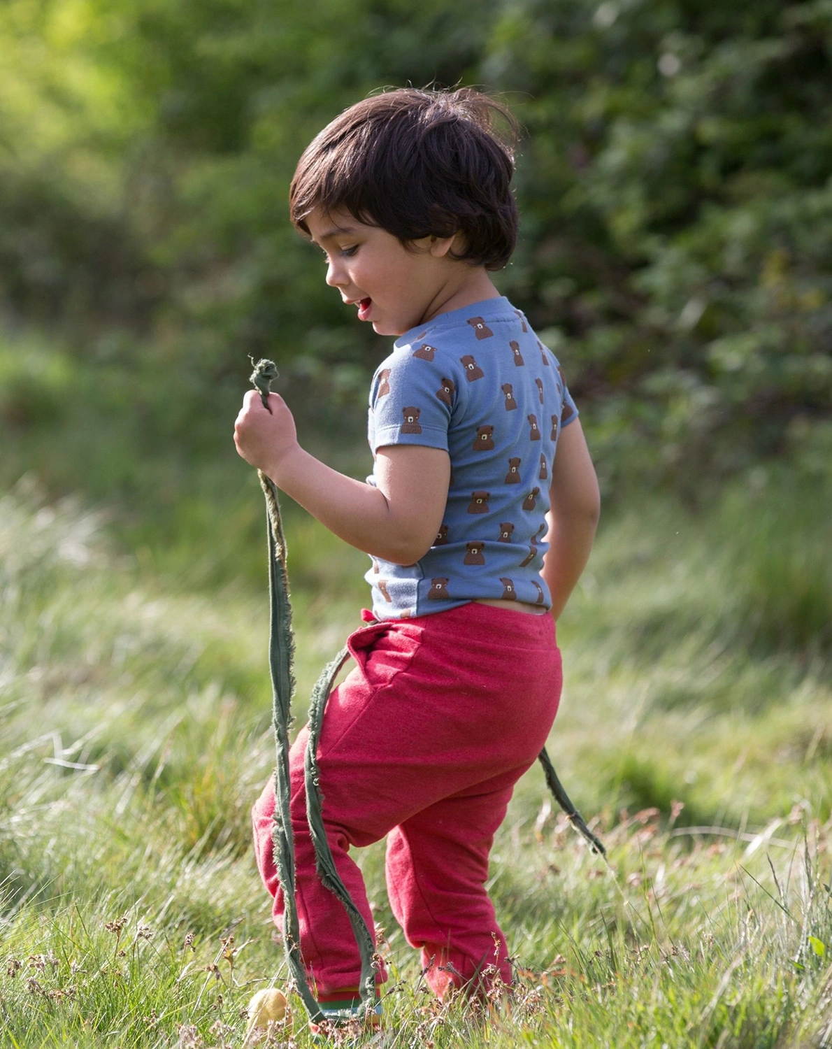 T-Shirt LITTLE BEARS in blau