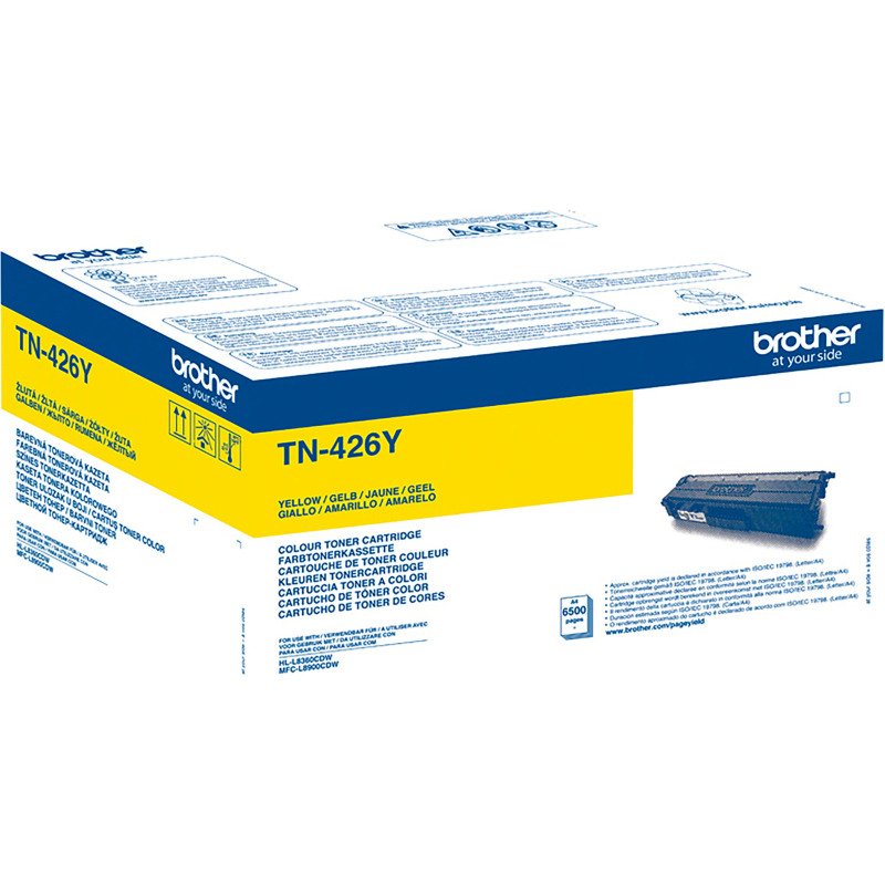 Toner Brother TN426 couleurs séparées très haute capacité pour imprimante laser