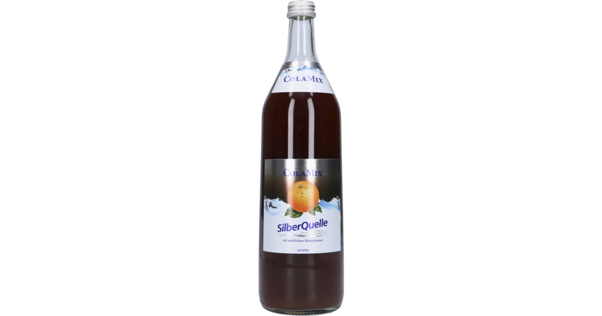 SilberQuelle Cola Mix 1,0 Liter (Mehrweg)