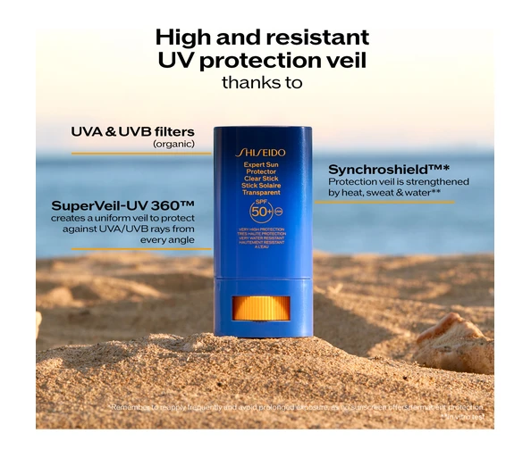 Shiseido Expert Sun Protector Clear Stick SPF 50