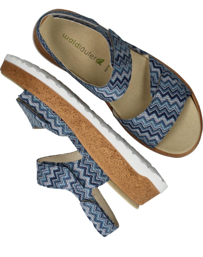 Waldlaufer Libby Sandalen Blauw Dames