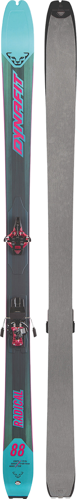Radical 88 Ski Set W (Pre-Mounted)