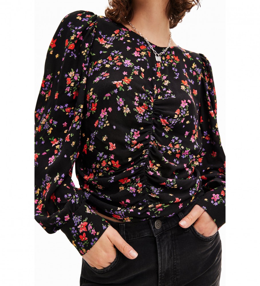 Blusa Desigual Peter, preta