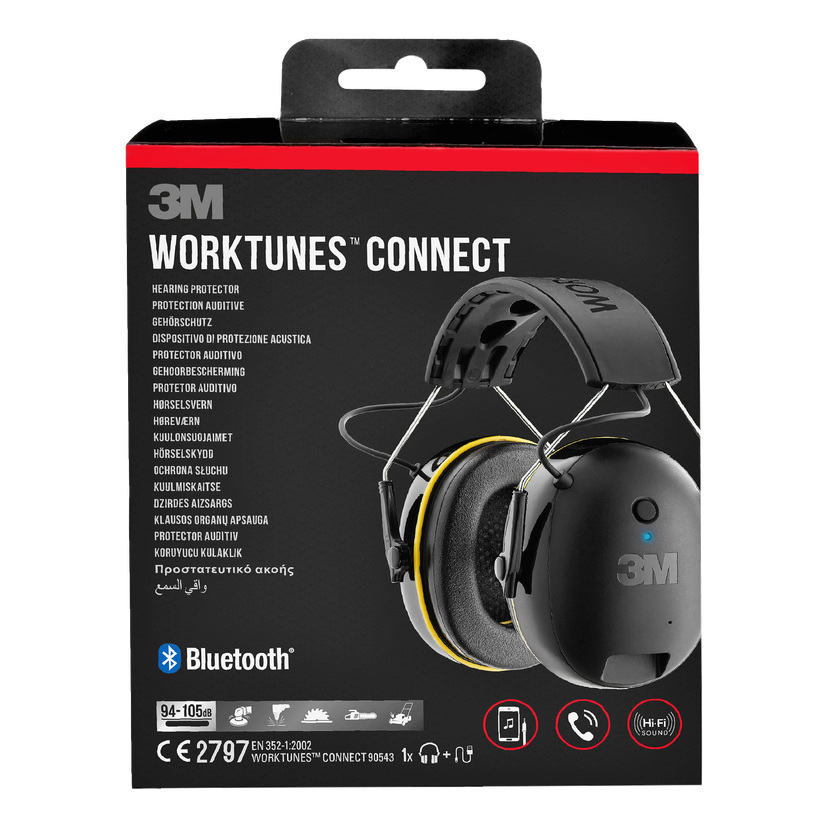 Hørselvern med Bluetooth 31 dB 30+ h
