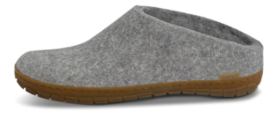 Glerups Hjemmesko med naturgummisål