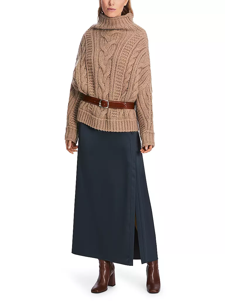 MARC CAIN Rollkragenpullover braun