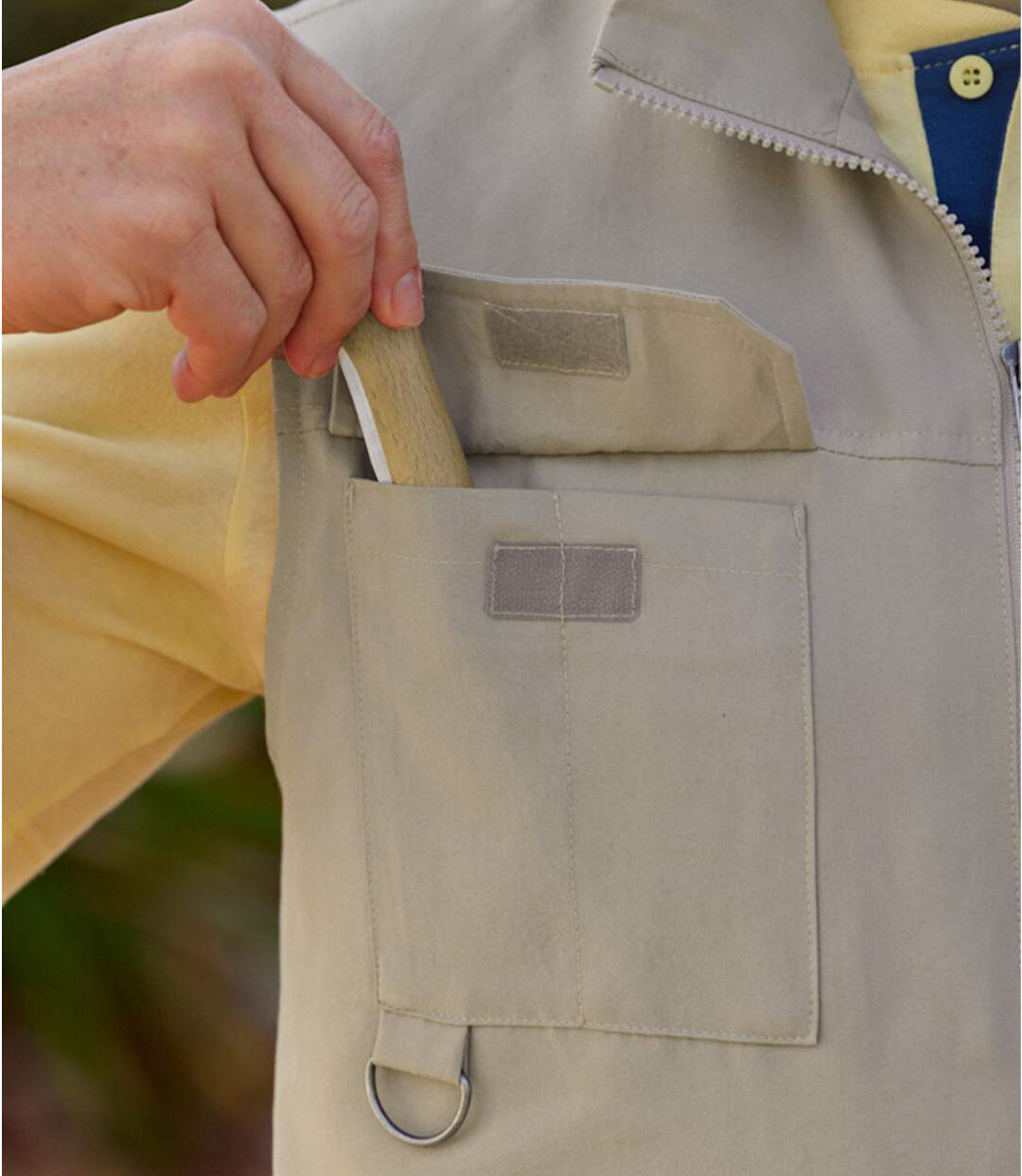 Gilet Reporter Multipoche Zippé