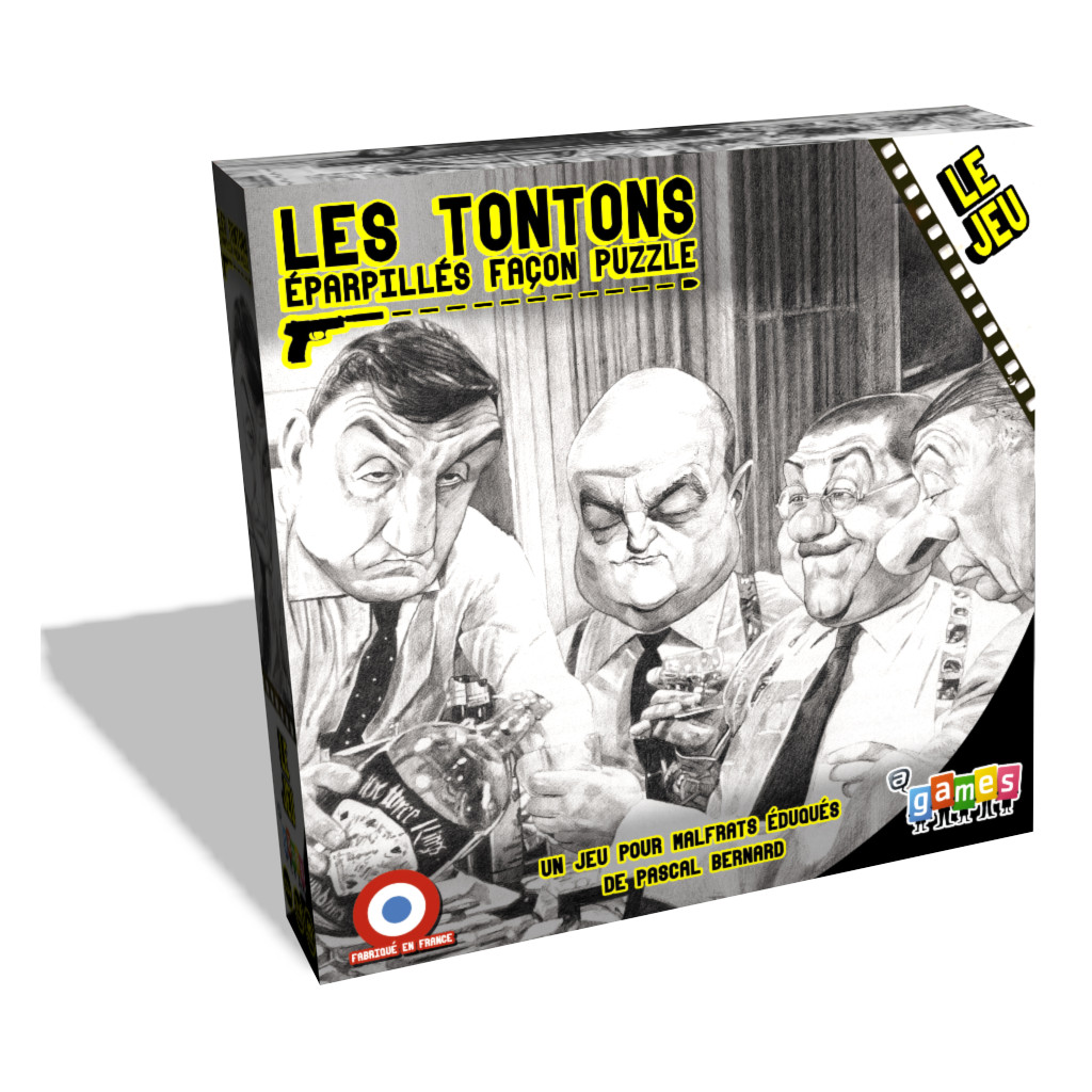 Les Tontons, éparpillés façon puzzle