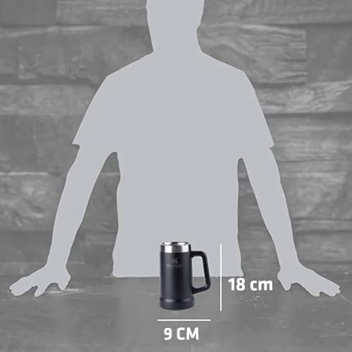 Caneca t&eacute;rmica de cerveja Stanley|0,709L