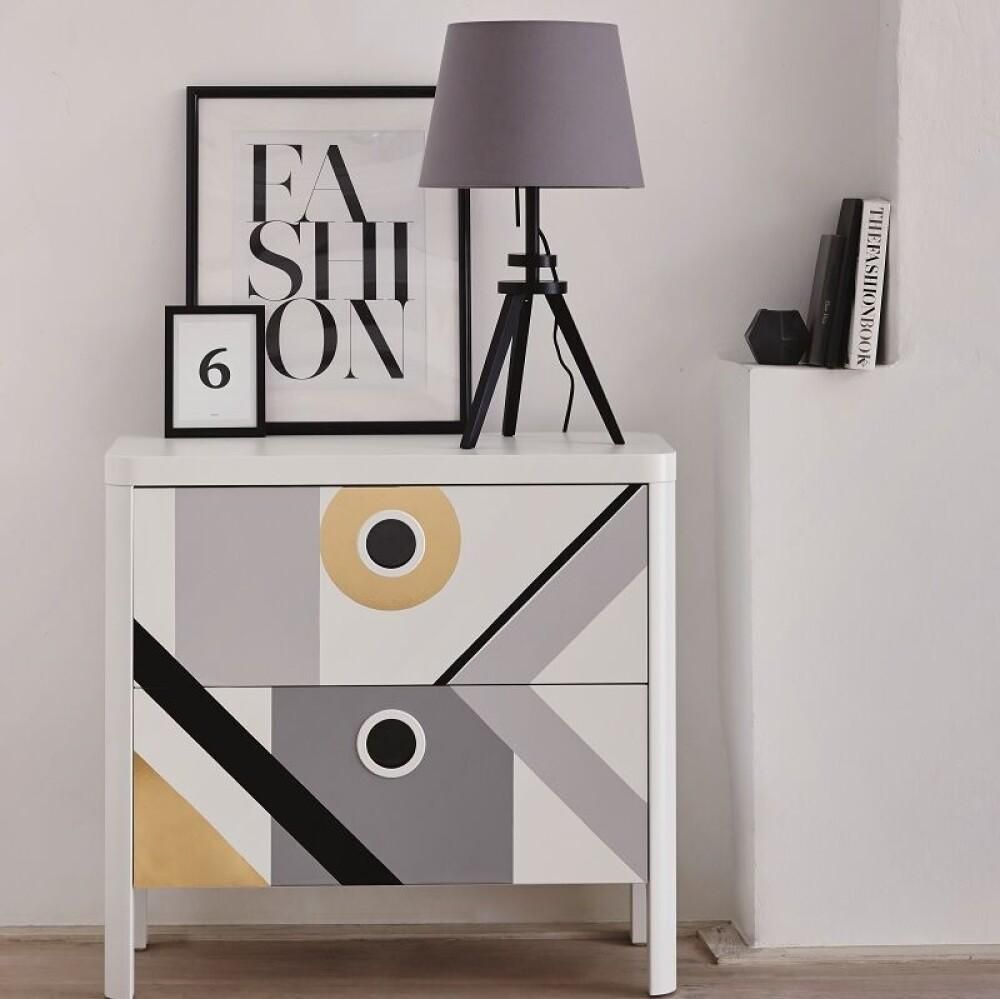 DEKORFOLIE D-C-FIXSELVKLEBENDE 45X200CM SILKEMATT GRÅ