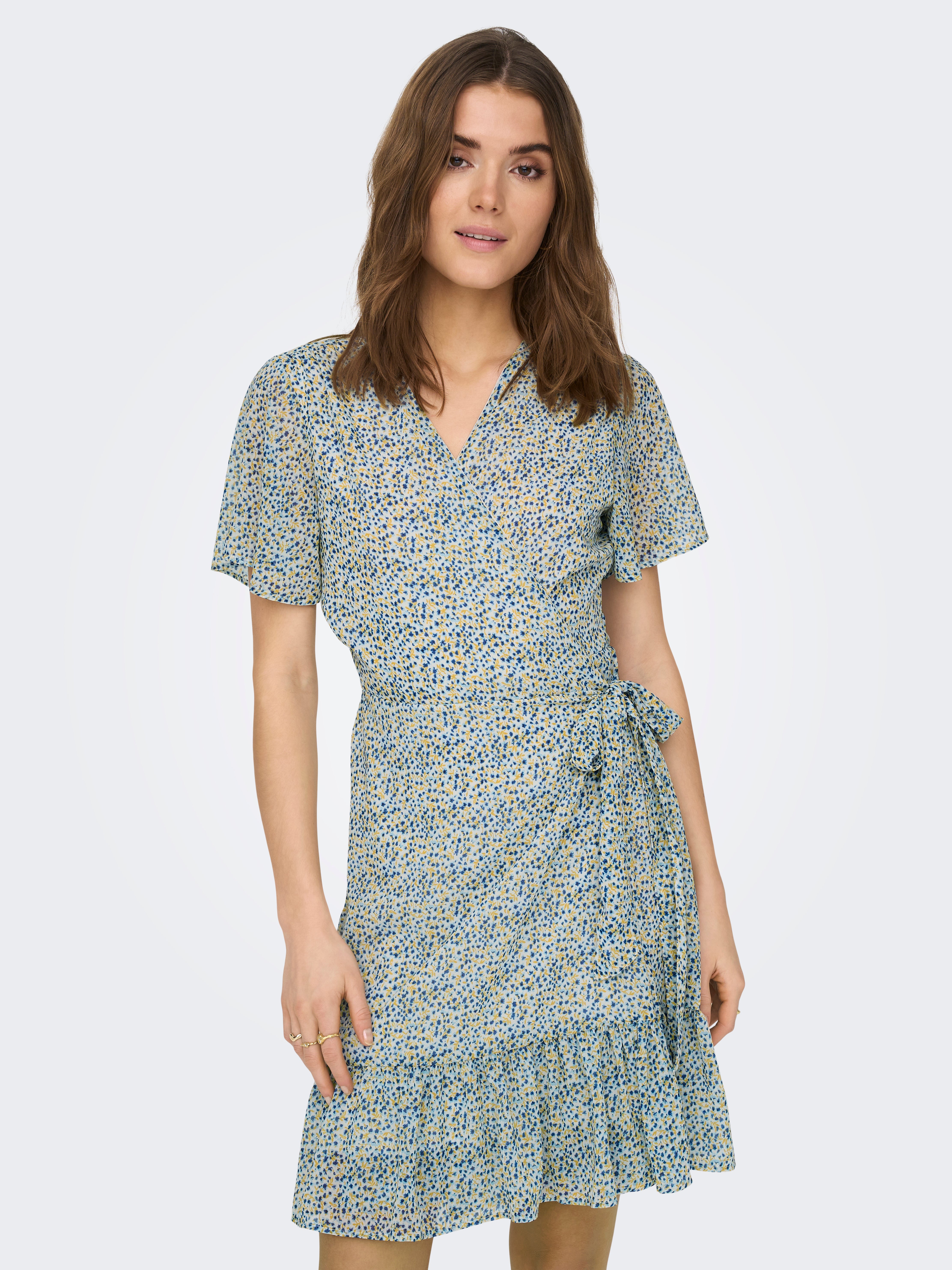 ONLSTAR Kurzes Kleid Déja Vu Blue