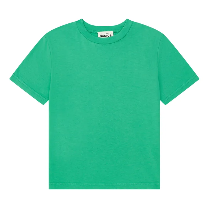 SMALLABLE BASICS T-Shirt Garçon Coton Bio | Vert