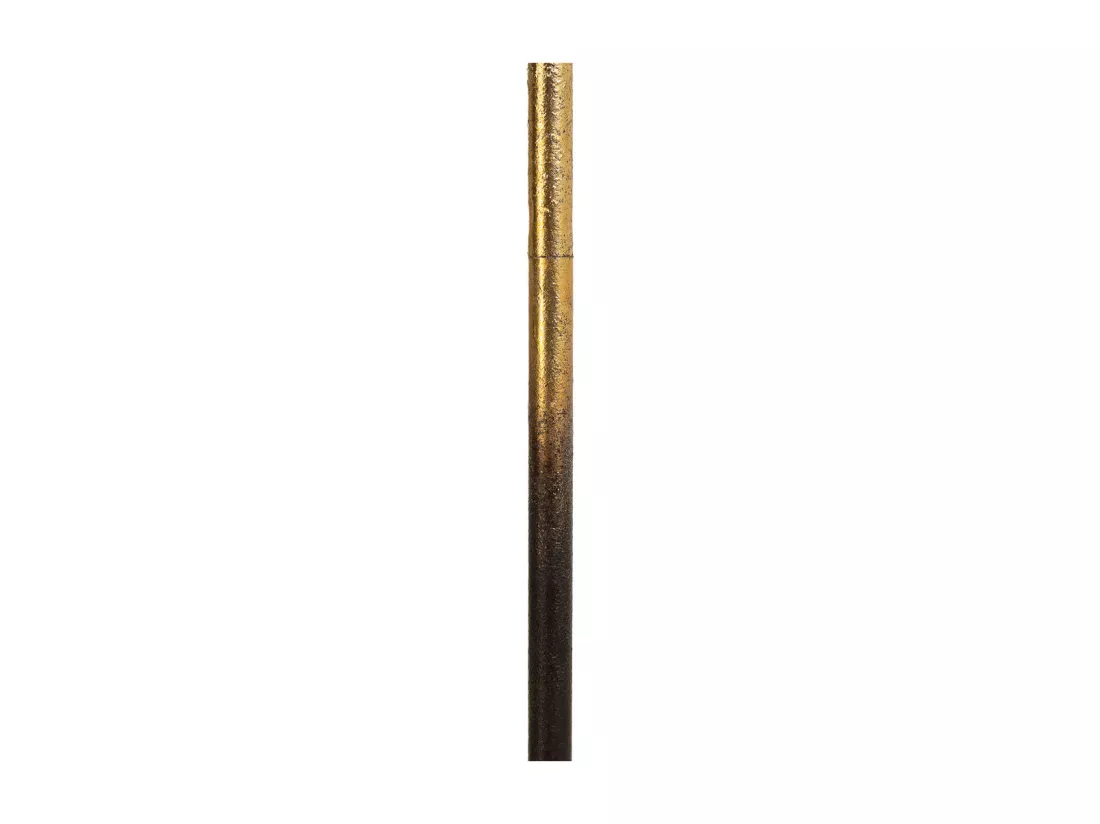 Lampadaire en métal noir 37x37x149h