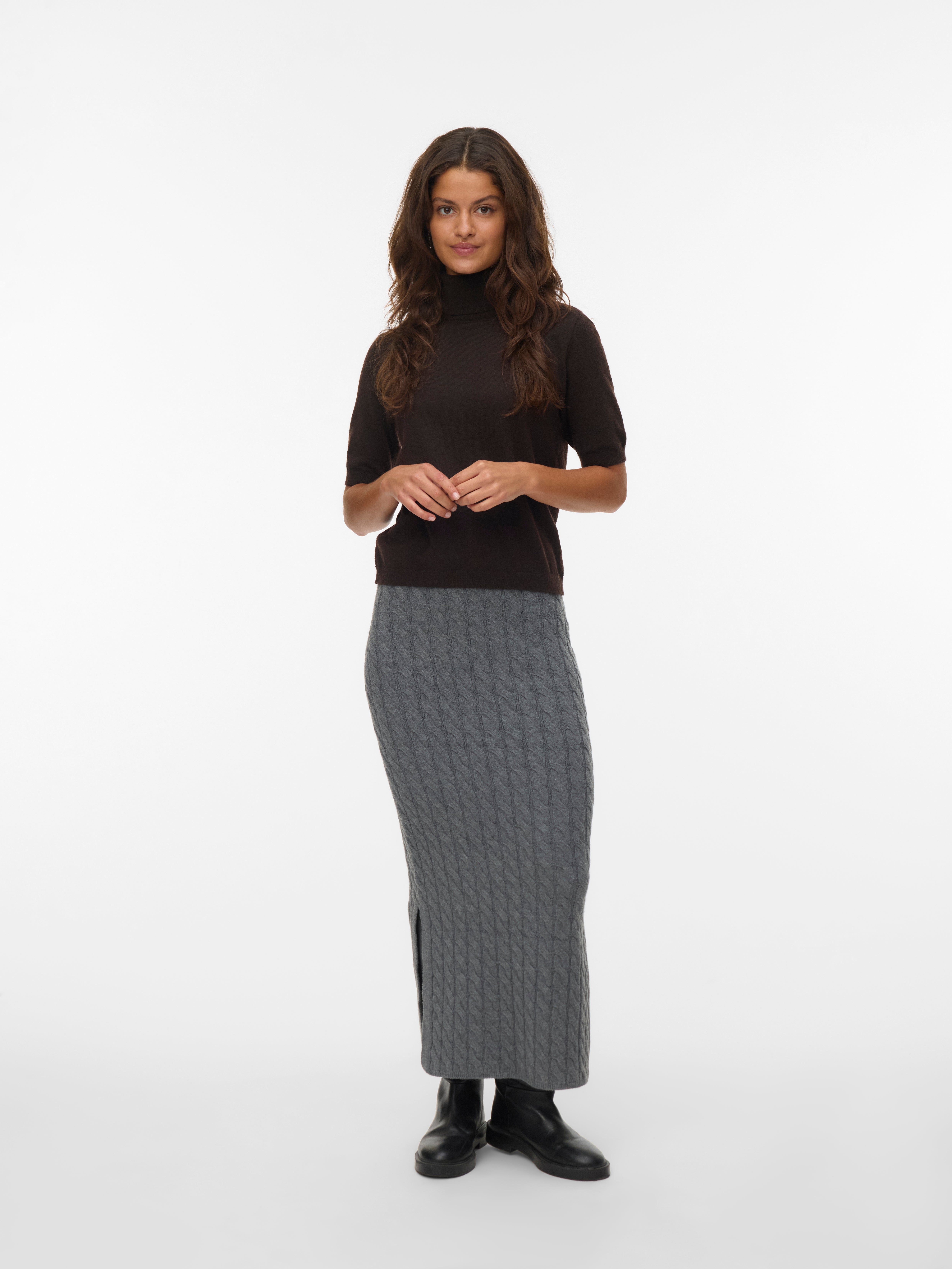 AWLORELLA High waist Lange rok
