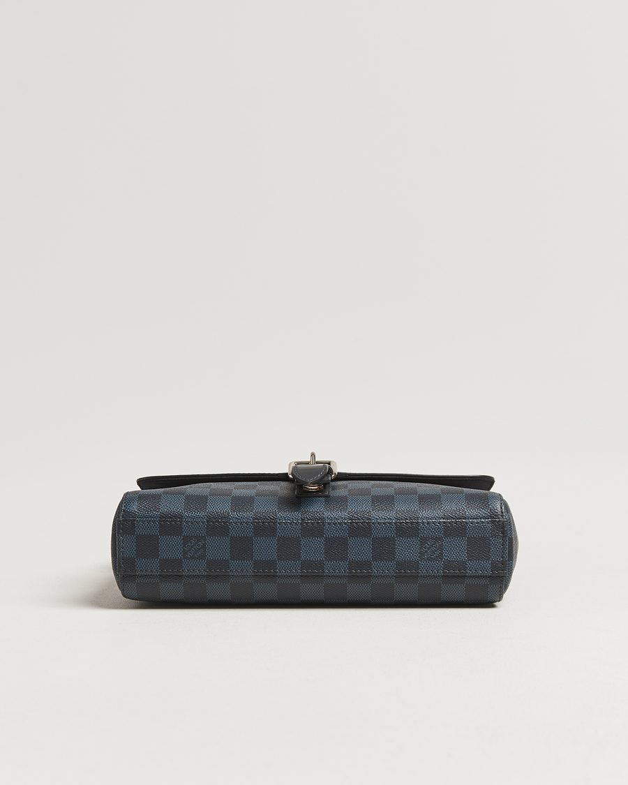Louis Vuitton Pre-Owned Newport Messenger PM Damier Cobalt