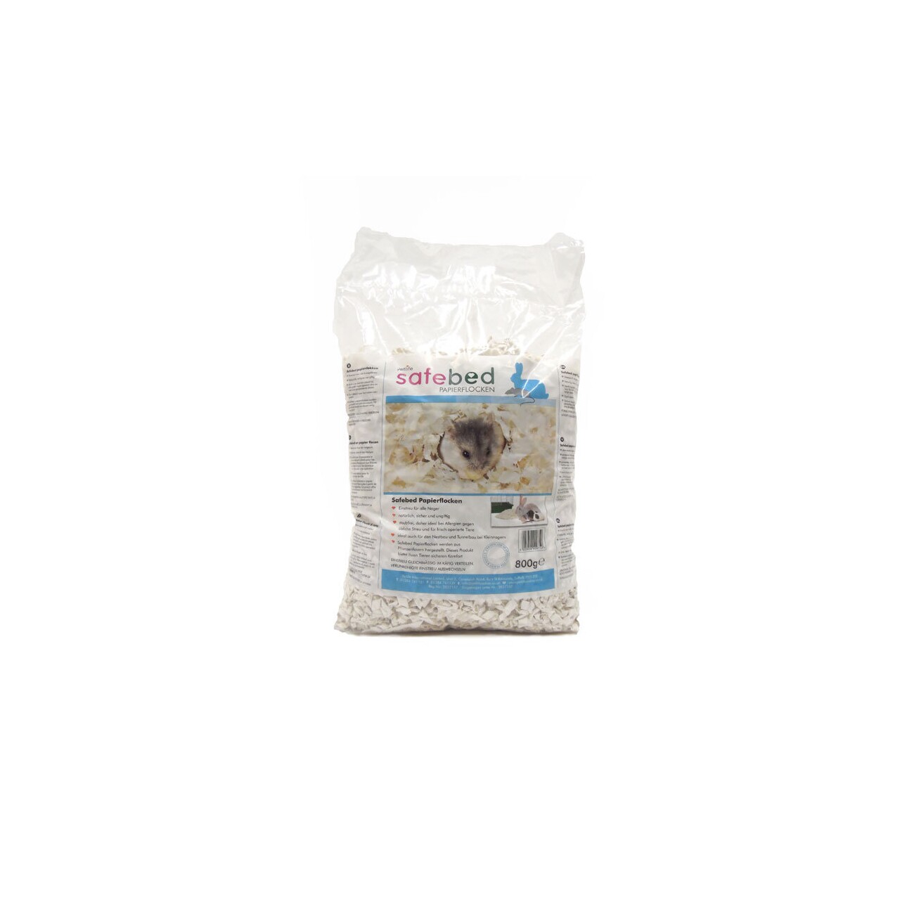 Petlife Safebed Papierflocken 800 g