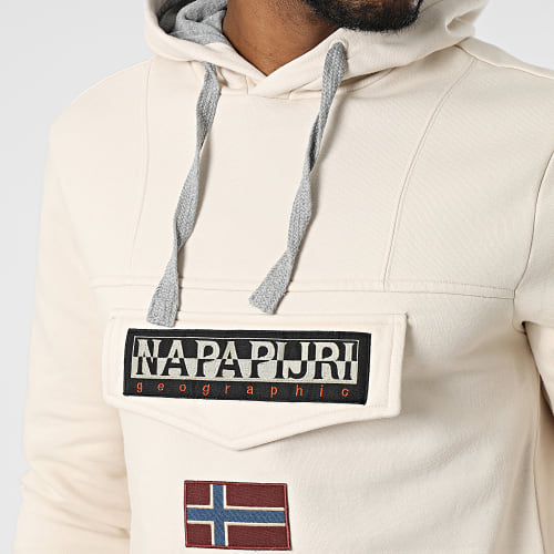Sweat Capuche Burgee A4GJD Beige