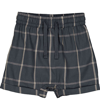 Müsli Shorts - Karo - Nacht Blue/Kaschmir