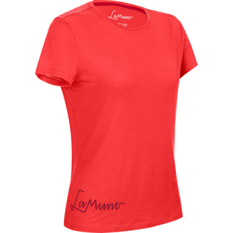 LaMunt Alexandra Logo  T-Shirt Berry Red Damen